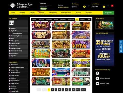 silver edge casino sign up bonus|Silveredge Casino Review 2024 — Hon.